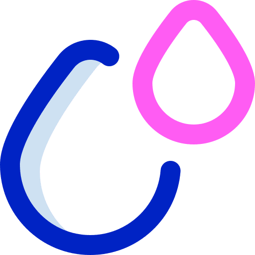 Wet percentage damp wet icon