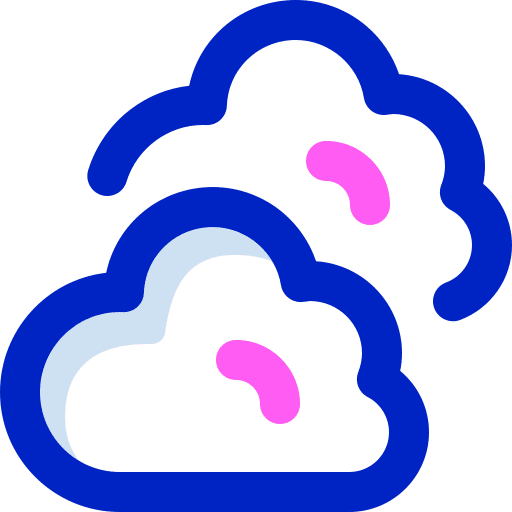Clouds atmospheric weather cloud icon