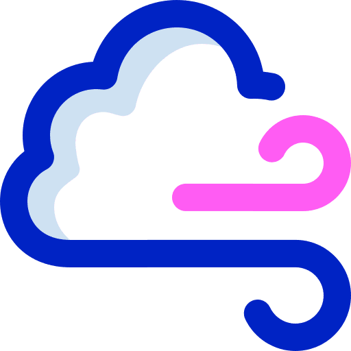 Windy meteorology atmospheric windy icon