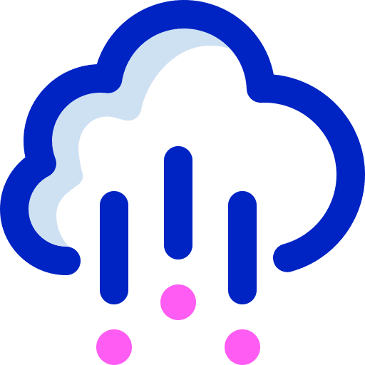 Hail hail nature storm icon