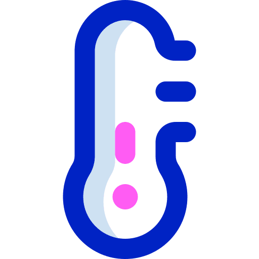 Low temperature sunny low temperature sunrays icon