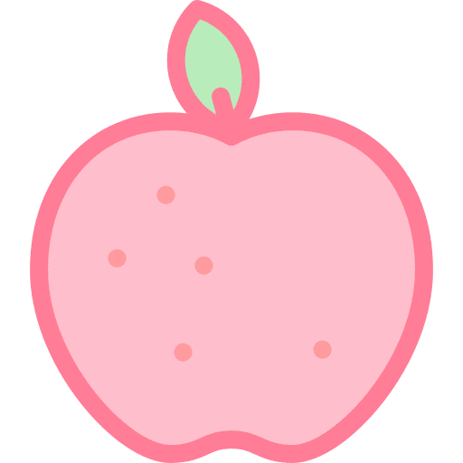 Apple diet healthy food apple icon