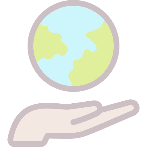 Earth sustainability nature environment icon