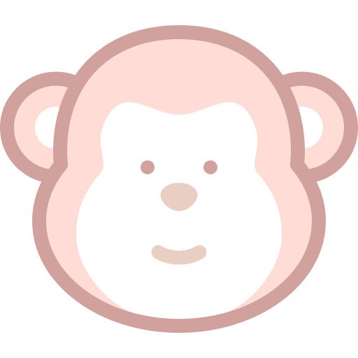 Monkey zoo zodiac mammal icon