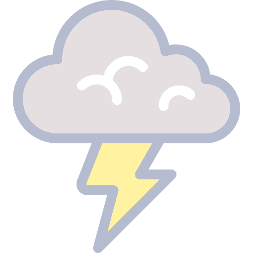 Rain forecast weather nature icon
