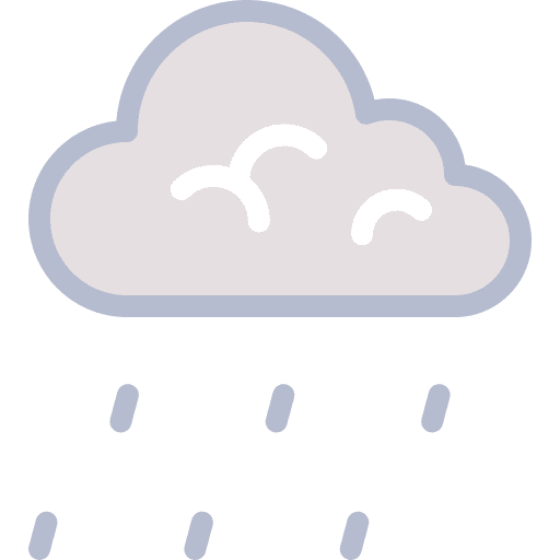 Rain nature rain weather icon