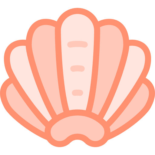 Shell aquarium shell sea icon