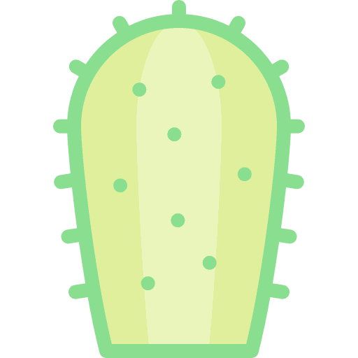 Cactus dessert cactus botanical icon