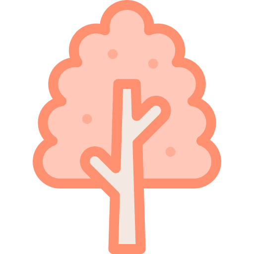 Tree garden yard tree icon