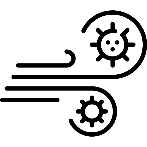 Air ncov healthcare and medical infectious disease icon