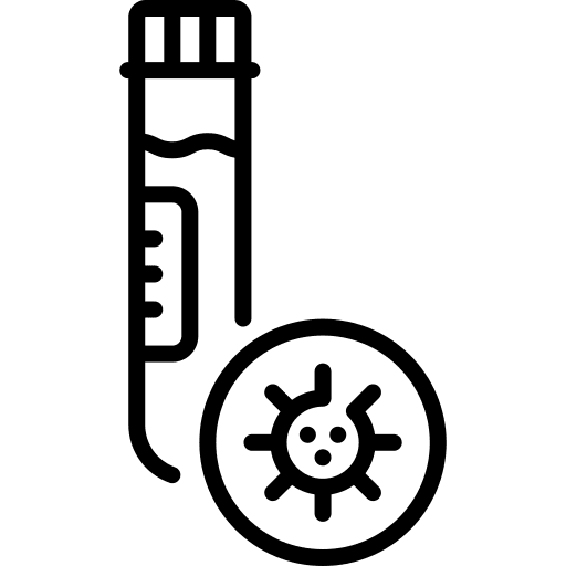 Blood test 2019-ncov healthcare and medical pandemic icon