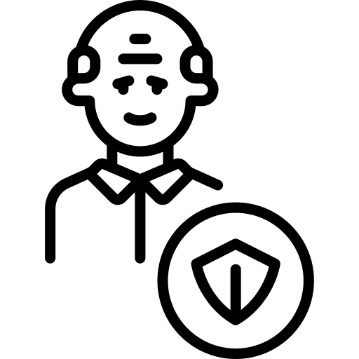 Protected covid 19 quarantine pandemic icon