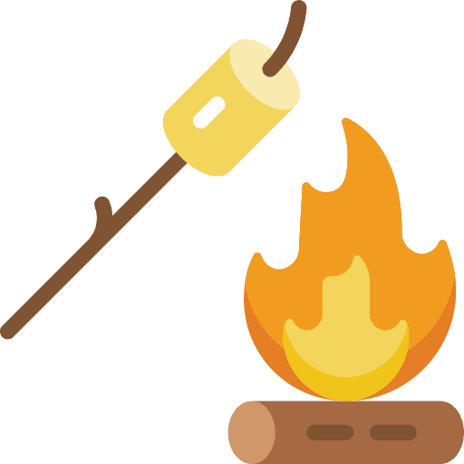 Fire logs hobbies and free time fire icon
