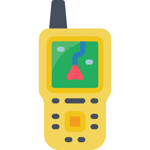 Gps gps screen travel icon