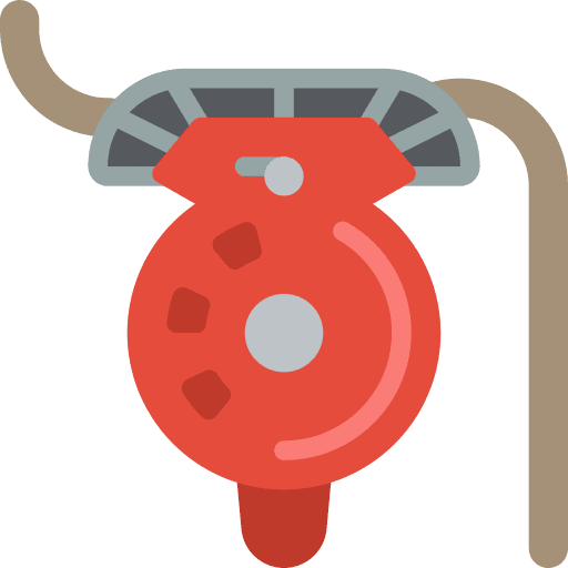 Climbing equipment harness clip climbing equipment icon