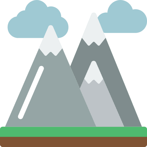 Mountains mountains climbing hobbies and free time icon