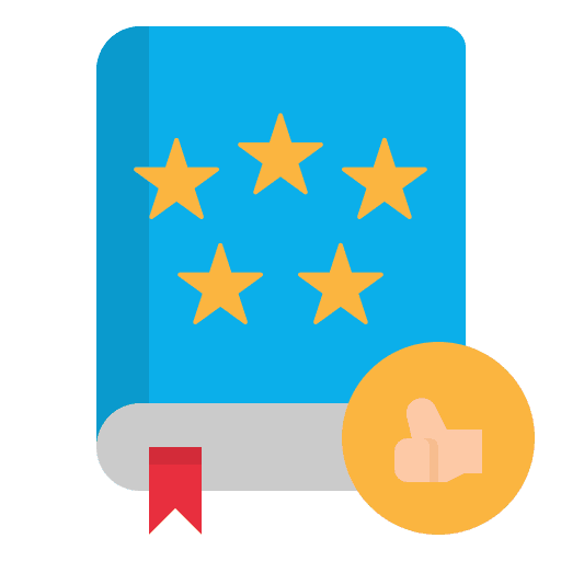 Book recommended star like star icon