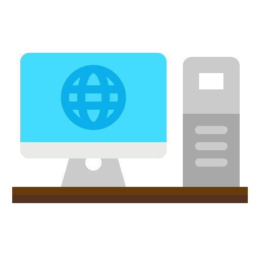 Desktop monitor computer monitor computer icon