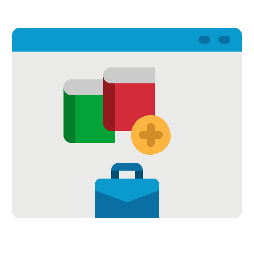 Digital library education download digital library icon