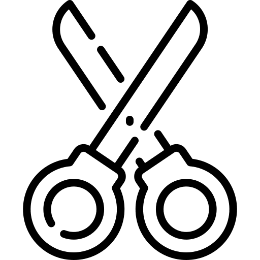 Cut interface cut cutting icon