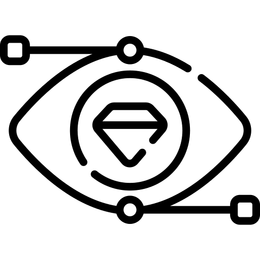 Design edit tools design vision icon