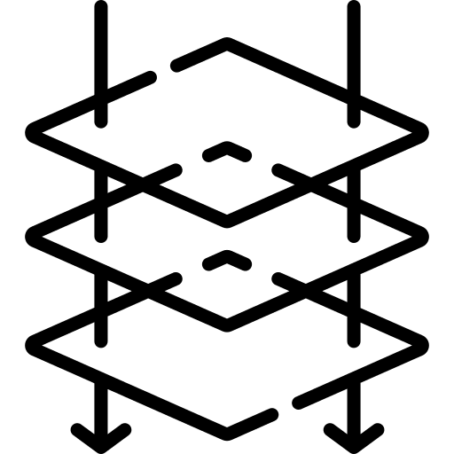 Layers illustration layer graphics editor icon