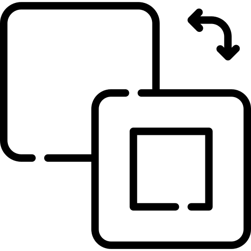 Color export color square icon