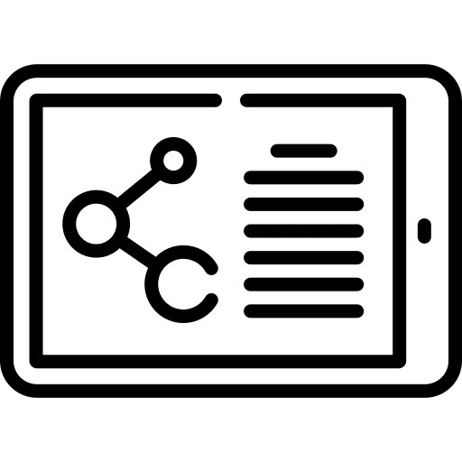 Molecule tablet nature molecular icon