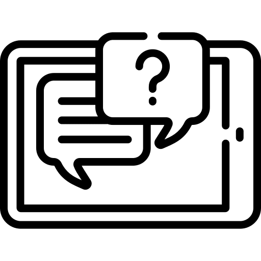 Answer elearning answers smartphone icon