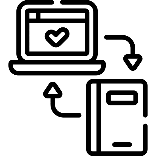 Exchange computer pc laptop icon