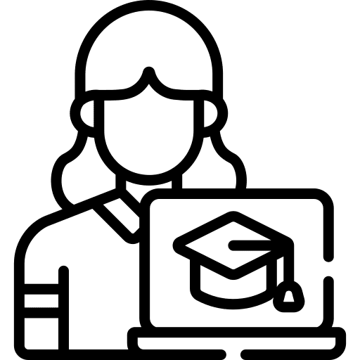 Student education graduation hat graduation icon