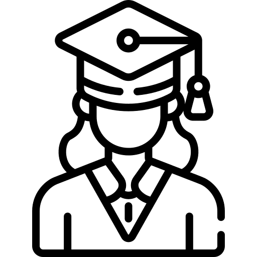 Student people university college icon