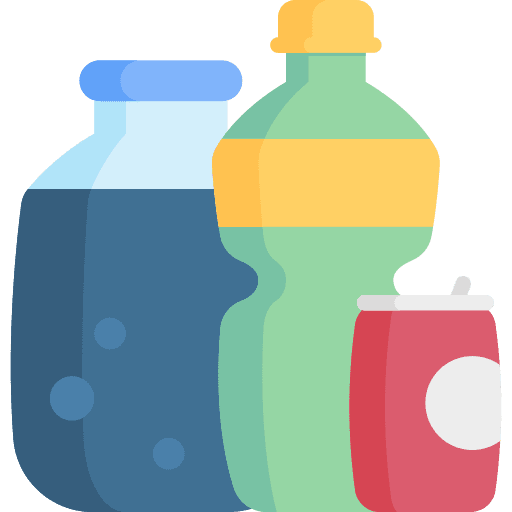 Drinks mineral commerce and shopping beverages icon