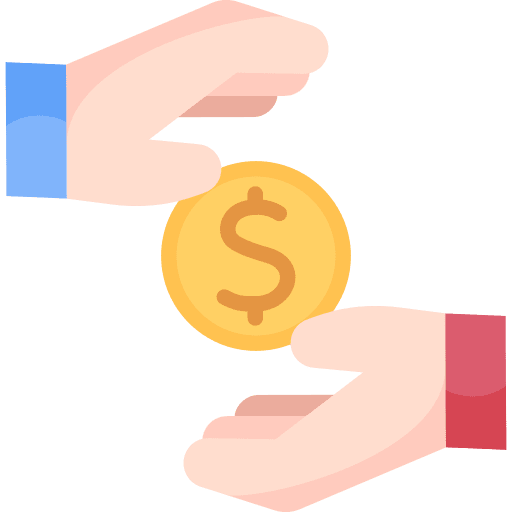 Pay bill affordable bank icon