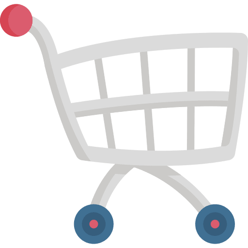 Shopping cart shopping center shopping cart commerce and shopping icon