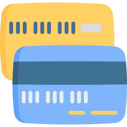 Credit cards payment credit card machine commerce and shopping icon