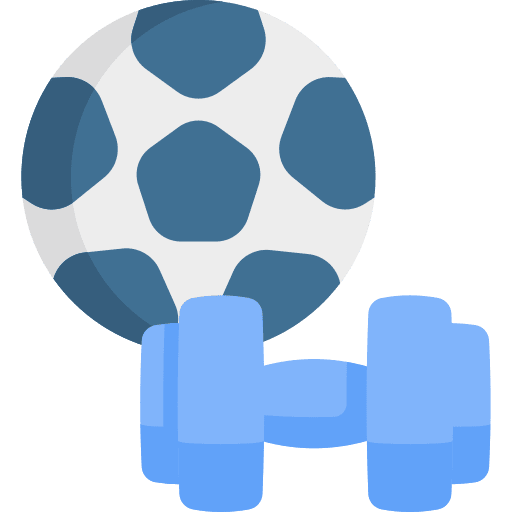 Dumbbell sports commerce and shopping dumbbell icon