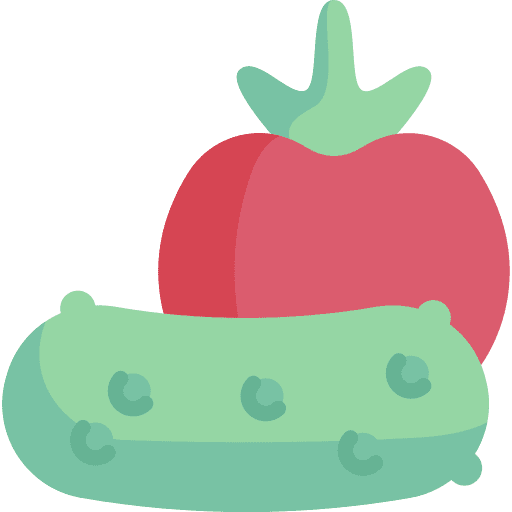 Vegetables vitamins commerce and shopping food and restaurant icon