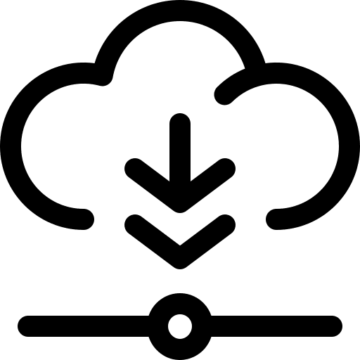 Download multimedia interface direct download icon