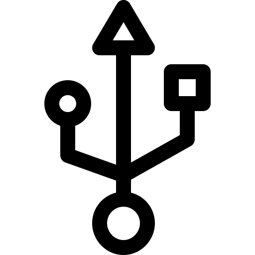 Usb sign symbol interface icon