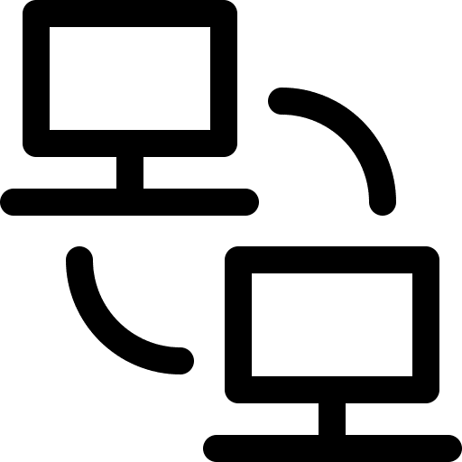 Computer network connection connection computing icon