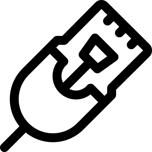 Ethernet socket connector ethernet icon