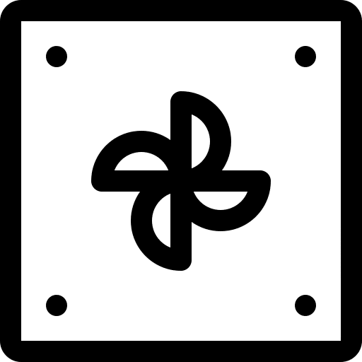 Fan electronics technology fan icon