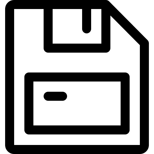 Floppy disk save file diskette floppy disk icon