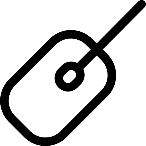 Mouse technological clicker technology icon