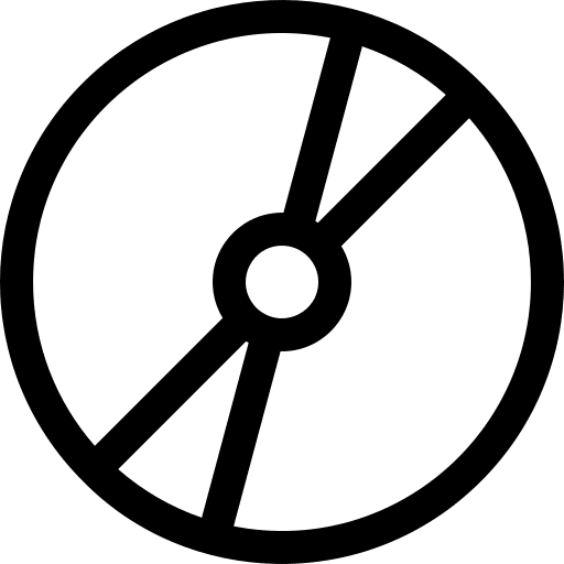 Cd cd burning compact disc music player icon