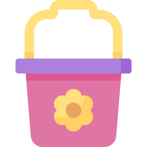 Bucket bucket tools and utensils pail icon