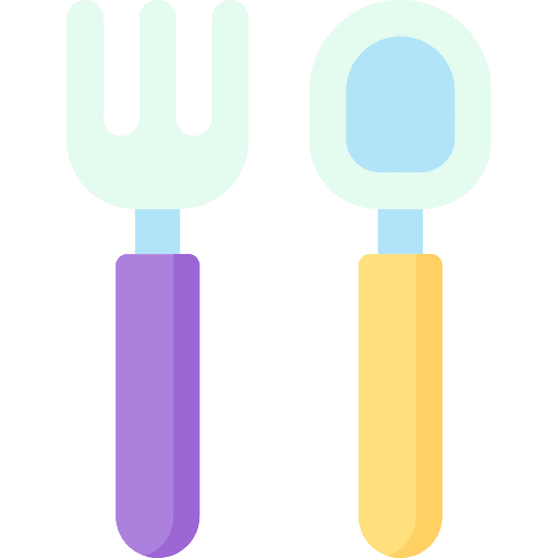 Cutlery fork kids cutlery icon