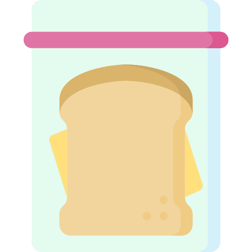 Sandwich lunch bread snack icon