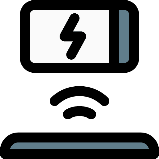 Charging status mobile connect mobile phone icon